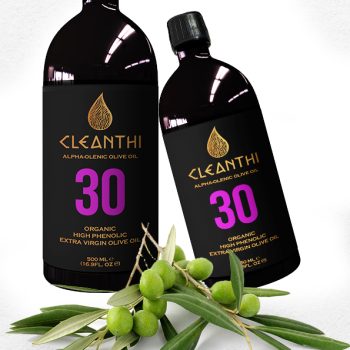 500ml x 6 Pack Cleanthi Alpha-Olenic Olive Oil® 30